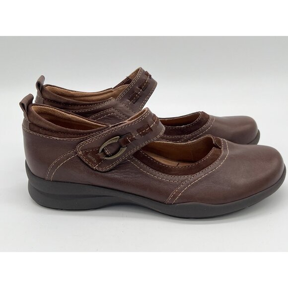 Jambu Emily Vegan Leather Mary Jane Shoes Size 8M Brown Womens Comfortable & Sty - Picture 5 of 8